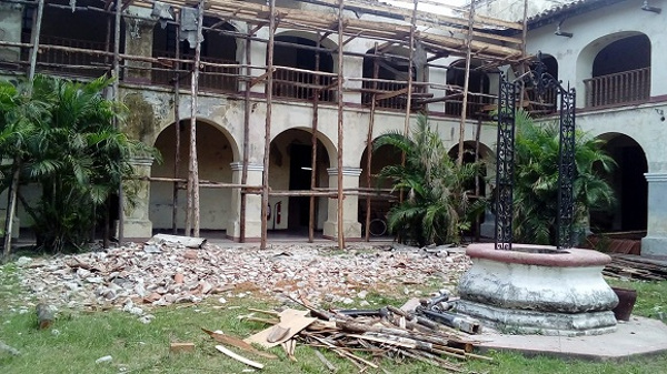 Fotos: Tomadas de cadenagramonte.cu Próxima a concluir rehabilitación del Convento-Hospital de San Juan de Dios