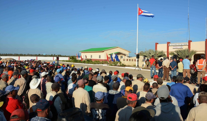 Foto: Rodolfo Blanco Cué / ACN Recuerdan a José Martí en el Archipiélago de Jardines del Rey