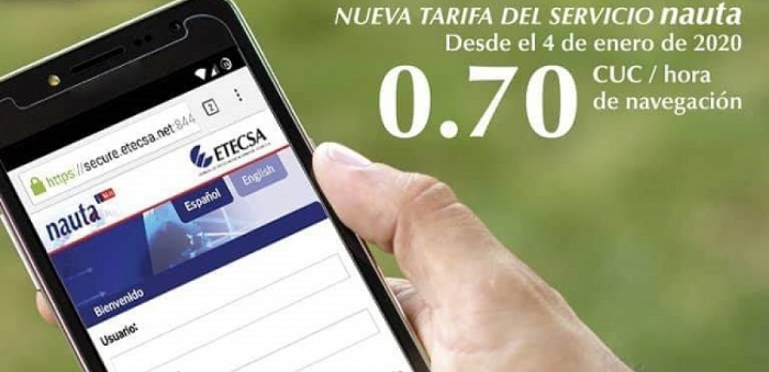 Reducen tarifa de Navegación Nauta