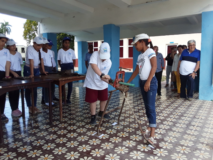 Foto: Del autor Niños anfibios aprenden y enseñan sobre el agua