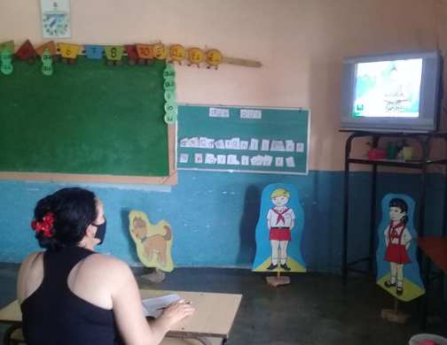 Foto: Tomada de Radio Nuevitas Educación no se detiene