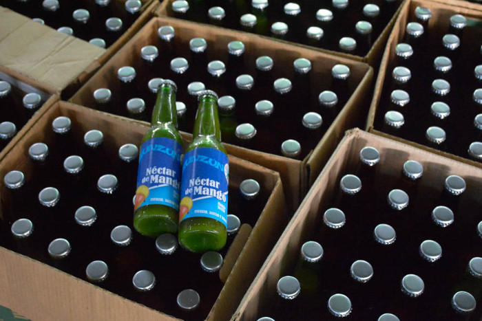El néctar embotellado goza de una gran demanda en el mercado interno de la provincia.
