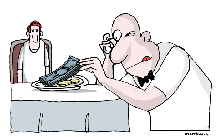 Caricatura: Alfredo Martirena. Tomada de vanguardia.cu Breve introducción a la autopropina