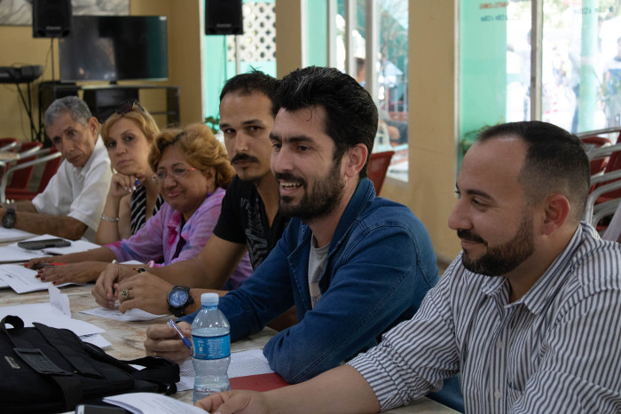 Fotos: Alberto Santos / Colaborador Rafael González destaca vitalidad de AHS Camagüey