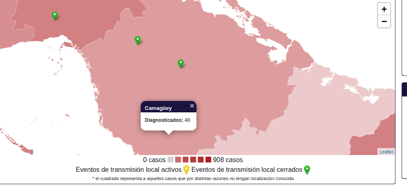 Imagen: Tomada de: covid19cubadata Arriba Camagüey a 4 000 pruebas PCR realizadas