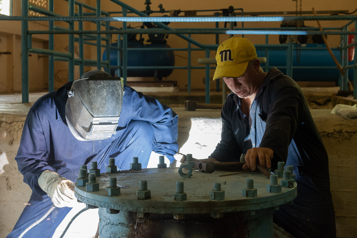 Fotos: Leandro Pérez Pérez/ Adelante Obras nuevas y de mantenimiento en sistema de abasto de agua a Camagüey