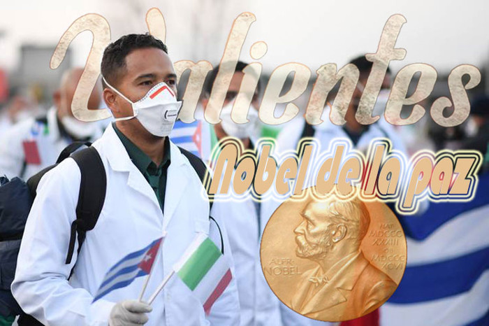 Foto: Tomada de prensa-latina.cu Diputado británico nomina a médicos cubanos para Premio Nobel de la Paz