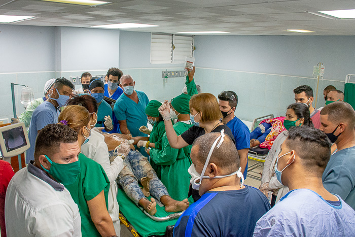 Fotos: Alejandro Rodríguez Leiva/Adelante Deja 44 lesionados accidente de tránsito en Sibanicú