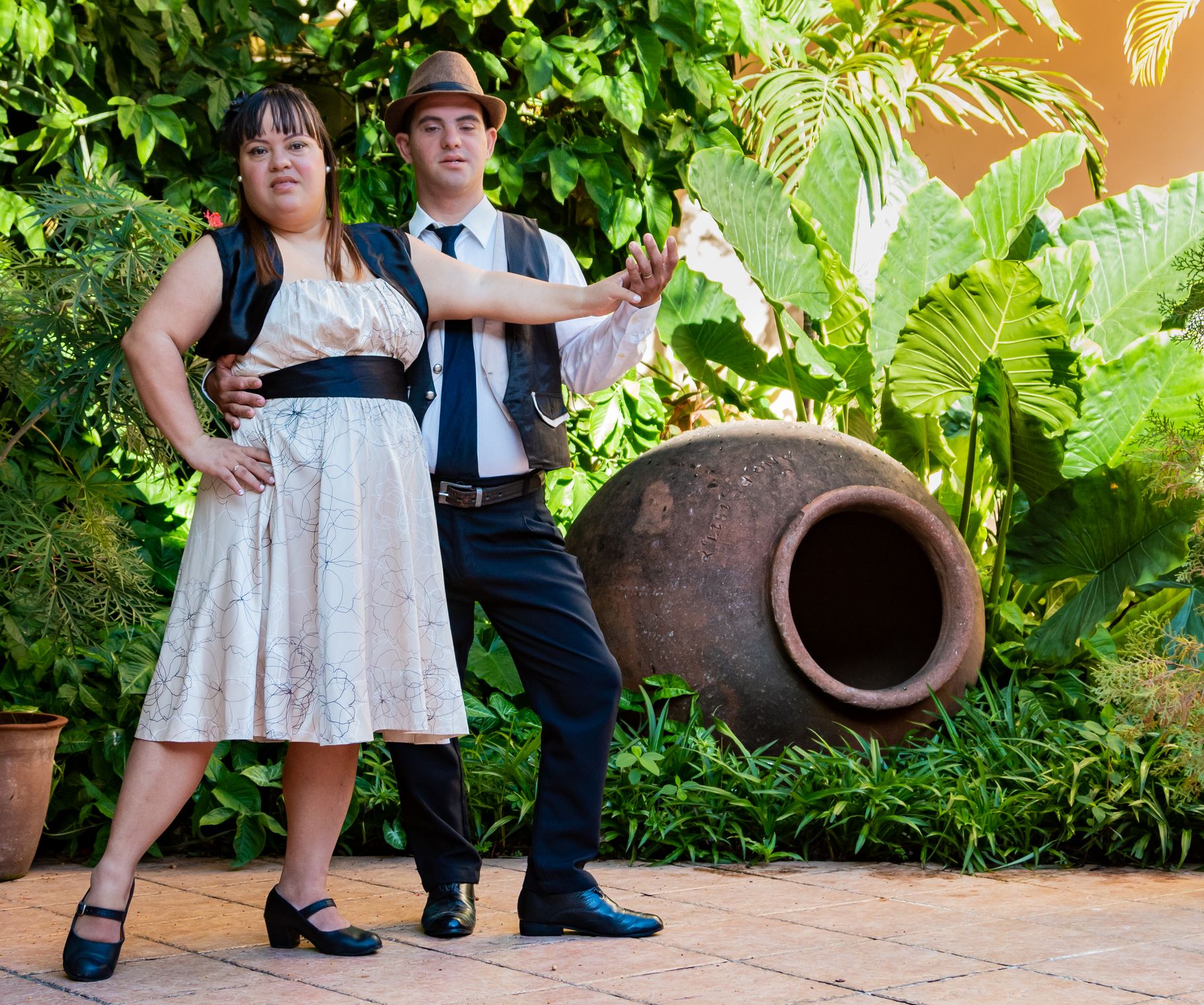 Yanet de la Caridad Rodríguez González y Roberto (Rober) García Álvarez son camagüeyanos amantes de su ciudad. Fotos: Rogelio Loret de Mola /Colabarador    Dúo Esperanza (+Fotos y Audio)