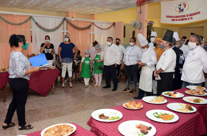 Celebración del Día de la cocina cubana.Fotos: Rodolfo Blanco Cué/ ACN Chef camagüeyanos en la nueva normalidad