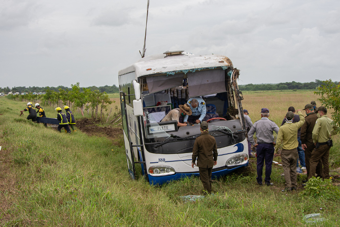 Fotos: Leandro Pérez Pérez/ Adelante Accidente del tránsito en Camagüey deja dos fallecidos