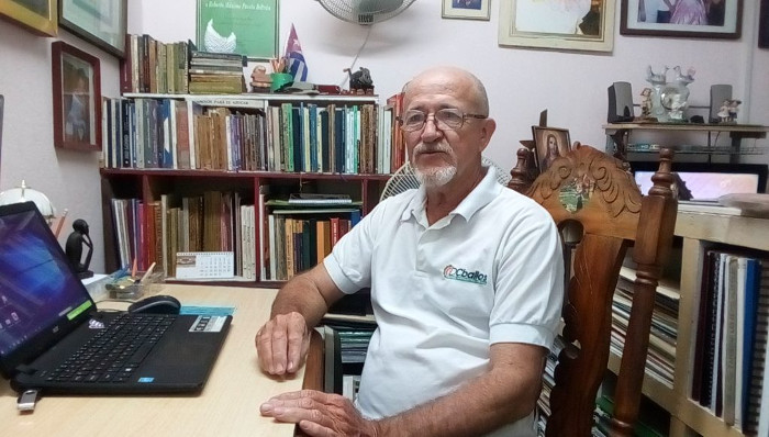 Foto: Abraham Sierra Quiros/ Estudiante de Periodismo Roberto Pareta Beltrán: una vida diseñando (+ Audio y videos)