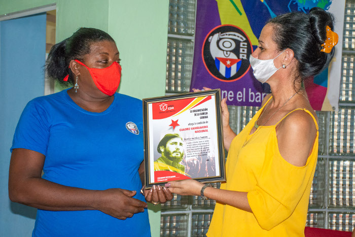 Foto: Alejandro Rodríguez Leiva/ Adelante Esmeralda a la Vanguardia de los CDR