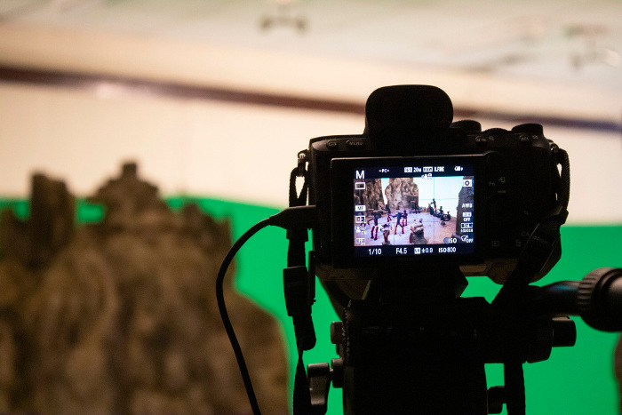 Fotos: Alberto Santos/ Colaborador Filman corto de animación Mi raza en Camagüey