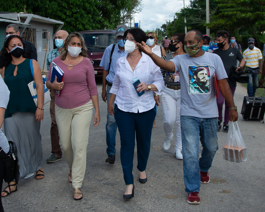 Fotos: Leandro Pérez Pérez/ Adelante Ministra de Trabajo enfatiza en Camagüey en importancia de la atención social