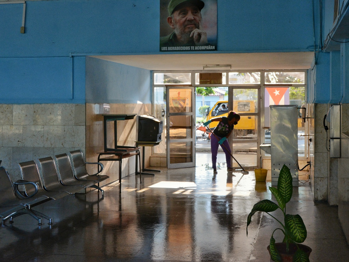 Ya se alistan las condiciones en la Terminal Interprovincial de Ómnibus para la reapertura de los servicios desde el 1ro. de noviembre.Fotos: Leandro Pérez Pérez/ Adelante