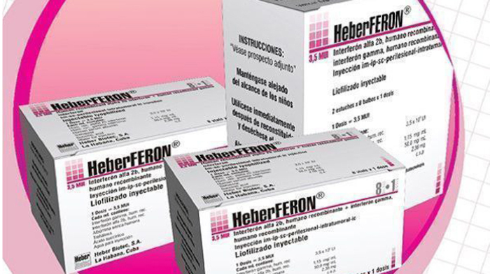 Foto: Tomada de acn.cu Heberferón estimula negativización temprana del SARS-CoV-2