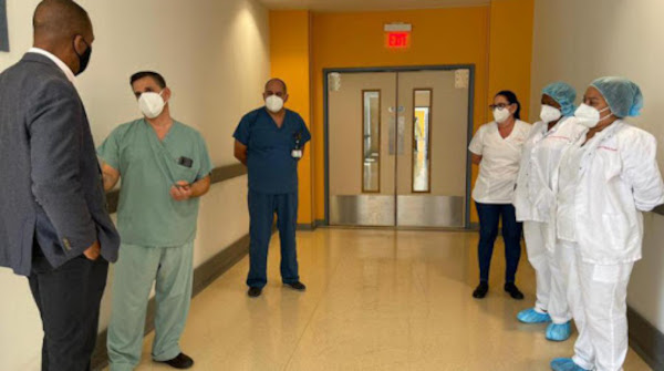 Foto: tomada de acn.cu Presidente cubano lamenta consecuencias de evento en hospital guantanamero