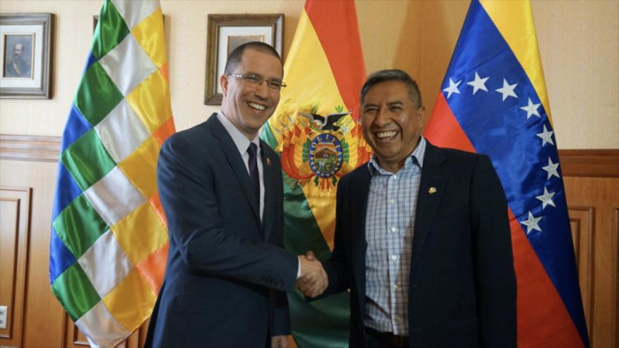 Los nexos diplomáticos entre Venezuela y Bolivia han entrado en una nueva etapa tras la llegada al poder de Luis Arce, nuevo presidente boliviano. Foto: tomada de hispantv.com Venezuela y Bolivia estrechan relaciones