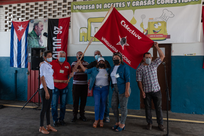 Fotos: Leandro Pérez Pérez/ Adelante Empresa de Aceites es Vanguardia Nacional