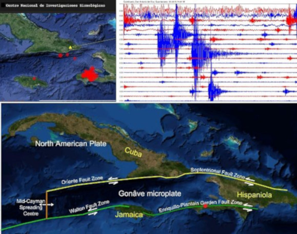 Imagen: Tomada de cubadebate.cu Terremoto en Haití con réplicas en Oriente de Cuba