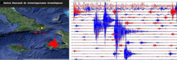 Terremoto en Haití con réplicas en Oriente de Cuba 