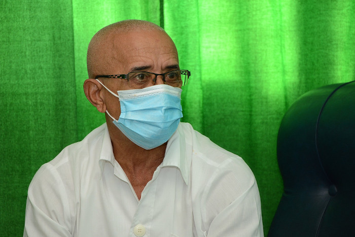 Foto: Leandro Pérez Pérez/ Adelante Santana y el infinito placer de ser útil