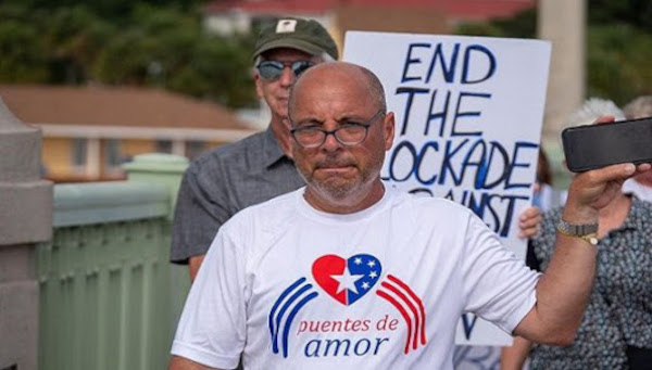 Puentes de amor frente a la Casa Blanca: Por el fin del bloqueo y las sanciones de EE.UU. contra la familia cubana. Foto: Tomada de cubadebate.cu Dialogan amigos de Cuba con congresista demócrata estadounidense