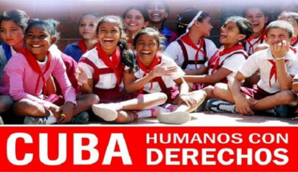 Foto: Tomada de misiones.minrex.gob.cu Derechos Humanos en Cuba que tratan de ocultar