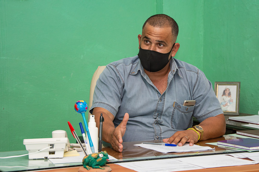 Alberto García, subdirector del Inder en Camagüey.