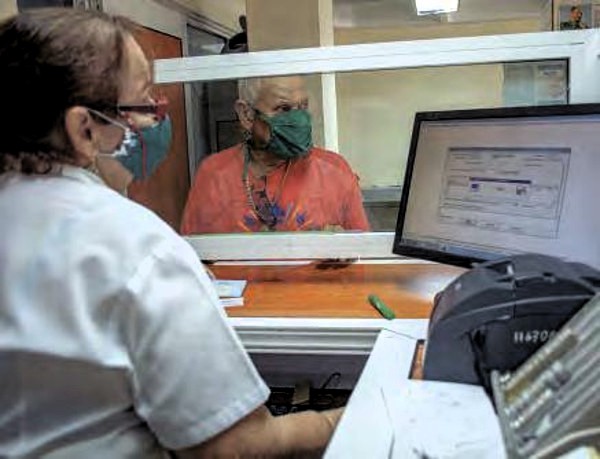 Foto: Alejandro Rodríguez Leyva/ Adelante Bancos camagüeyanos refuerzan medidas por la COVID-19