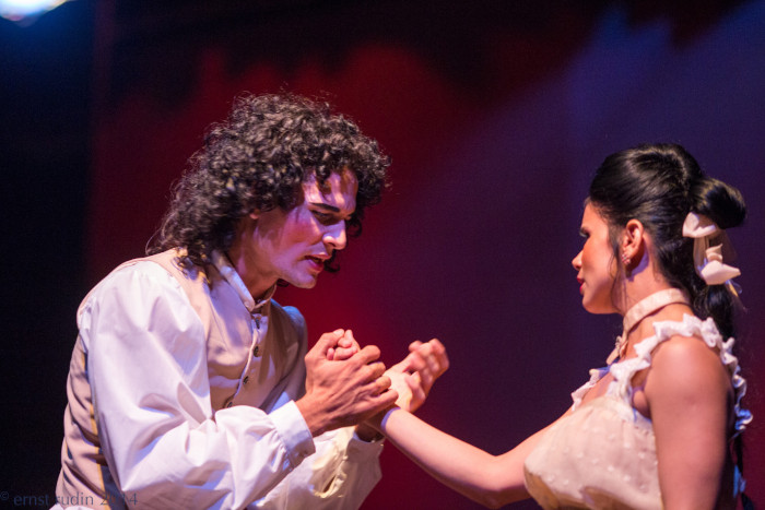 Teatro del viento. Fotos: Cortesía del autor Un Villanueva que nos habla en la distancia