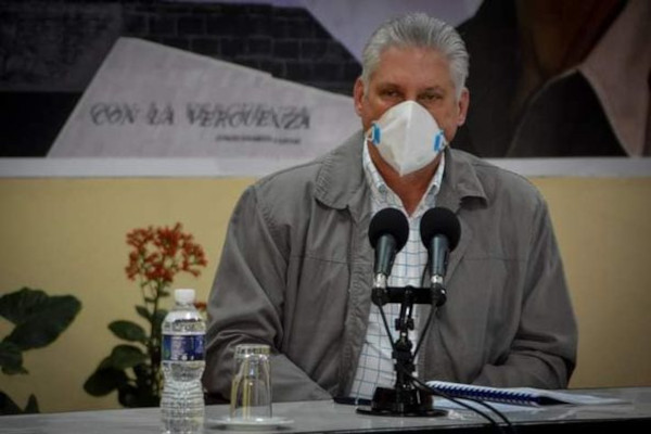 Fotos: tomadas del perfil institucional Presidencia Cuba Presidente cubano llamó en Camagüey a impulsar el desarrollo en este 2021