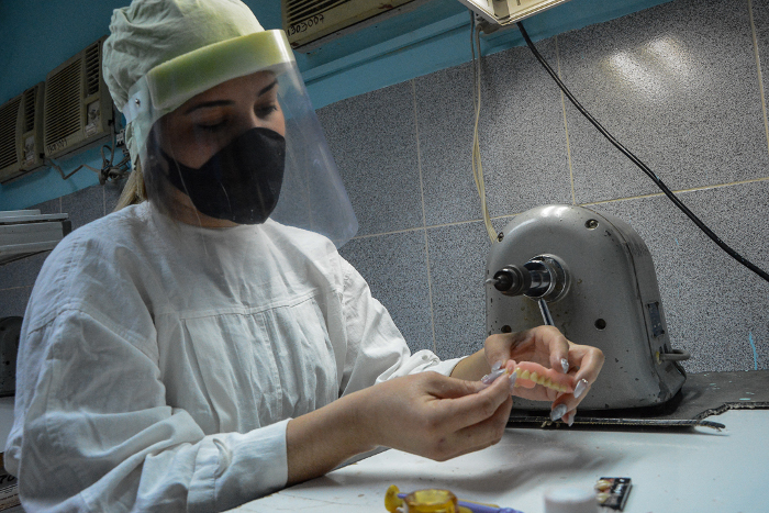 Fotos: Leandro Pérez Pérez/ Adelante Sonrisas frente al bloqueo