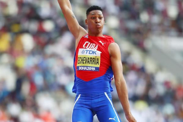 Foto: tomada de worldathletics.org Implanta Echevarría nueva marca del año