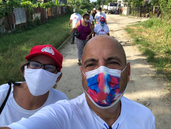Fotos: Tomadas de su perfil en Facebook Carlos Lazo: “Vi un pueblo que sigue creyendo en la esperanza”