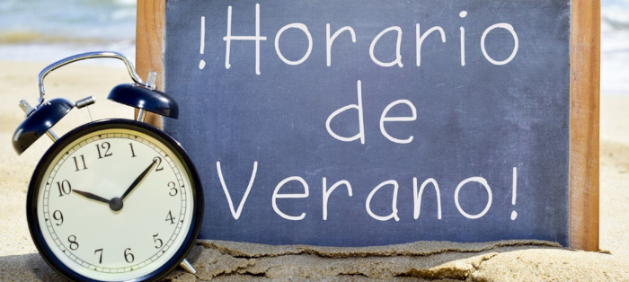 Horario de verano a partir del domingo 14 de marzo 