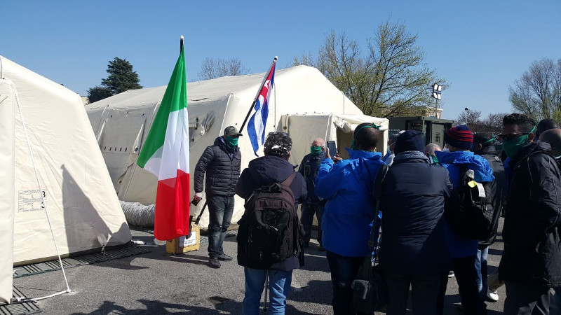 Photo: Courtesy of Dr. Leosvel Pérez Gutiérrez  Cuba saves with humanism and solidarity