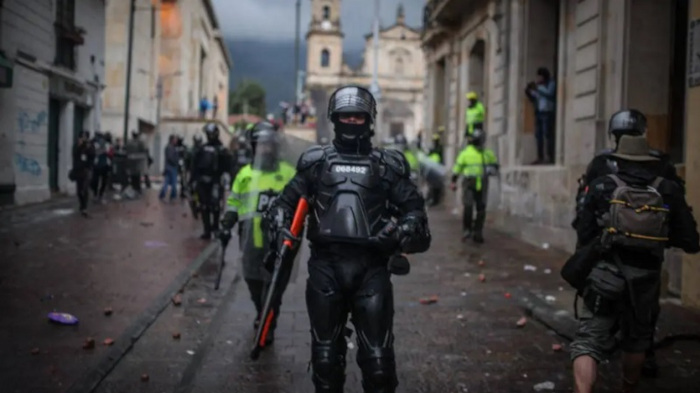 Foto: tomada de laizquierdadiario.com Violencia policial en Colombia acapara denuncias