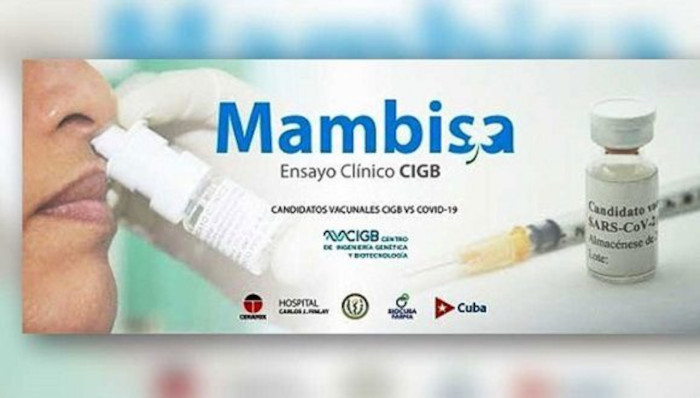 Foto: Tomada de cubadebate.cu Autorizan estudio clínico de candidato vacunal Mambisa como dosis de refuerzo