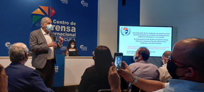 Foto: Tomada de acn.cu Inconsistentes pruebas empleadas para apoyar la narrativa del "síndrome misterioso"