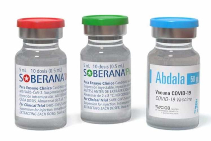 Foto: Tomada de prensa-latina.cu Tres vacunas antiCovid-19 cubanas por reconocimiento mundial