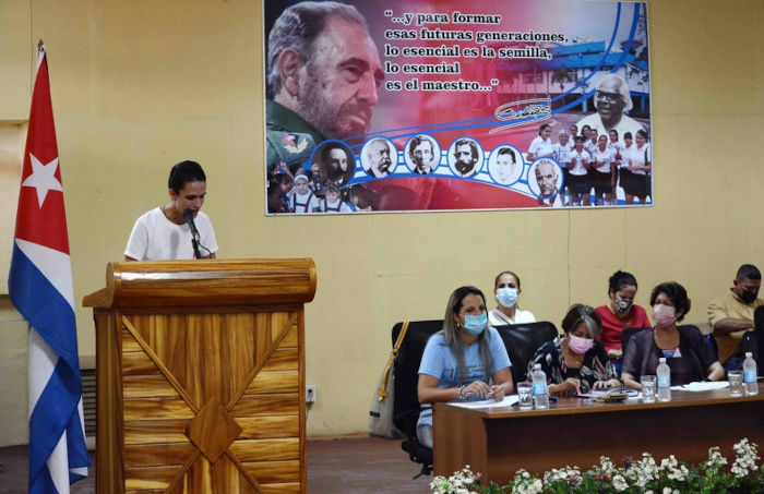 Fotos: Rodolfo Blanco Cue/ ACN Juventudes que piensan en Consejo de la FEEM en Camagüey