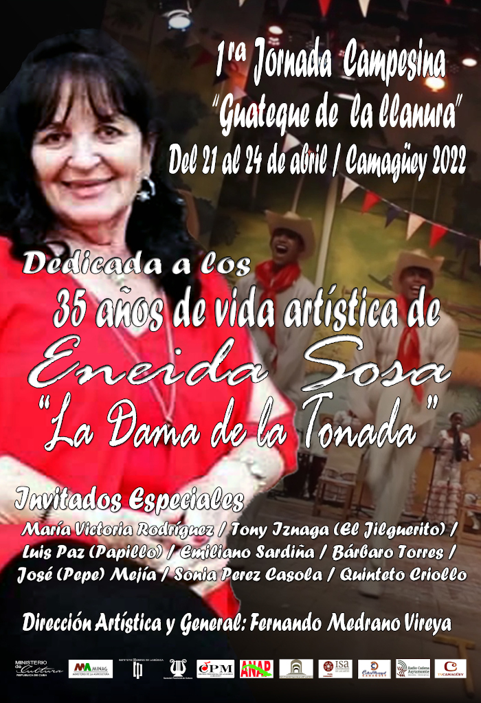 Imágenes: Cortesía del evento Un guateque para Eneida Sosa