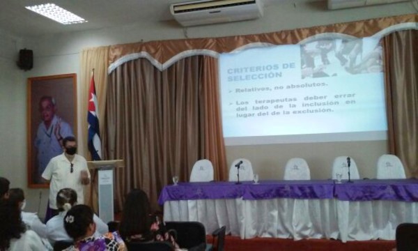 Foto: De la autora Por la salud de la población: una Jornada Científica