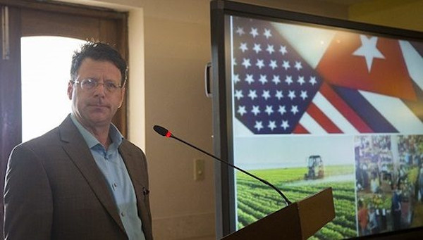 We share the same goals: to ensure enough food to eat, said Paul Johnson. Photo: Taken from cubadebate.cu Promote Joint Cooperation Cuban and US Agriculture