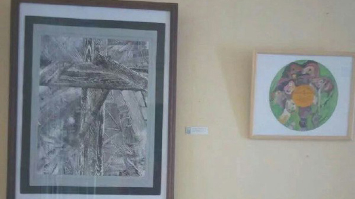 Fotos: Tomadas de cadena-agramonte.cu Expo En sus manos, con artistas de la plástica camagüeyana