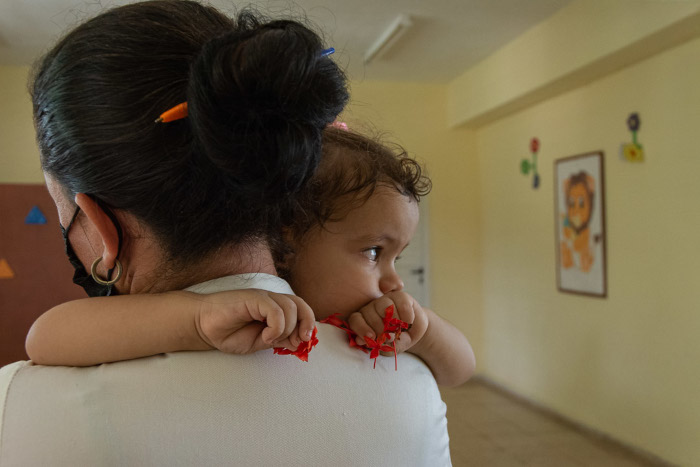 Fotos: Leandro Pérez Pérez/ Adelante Rostros infantiles de la vacunación