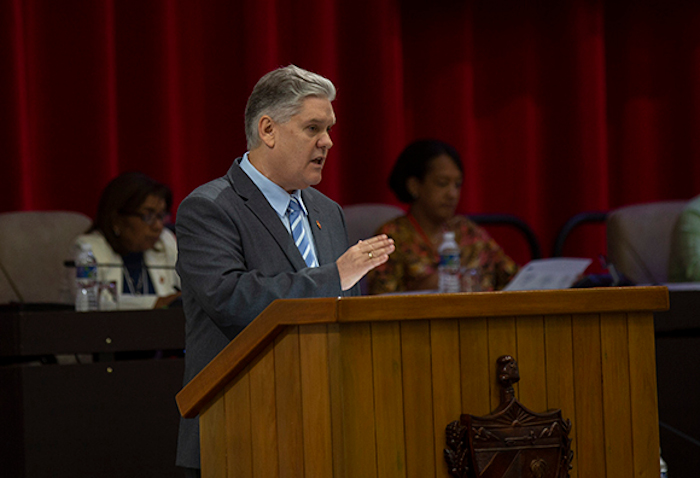 Alejandro Gil, ministro de Economía y Planificación. Foto: Ismael Francisco/ Cubadebate. No se alcanza lo proyectado en la economía, crece ligeramente el Producto Interno Bruto