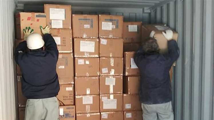 Rumbo a Cuba donación de insumos médicos de Japón